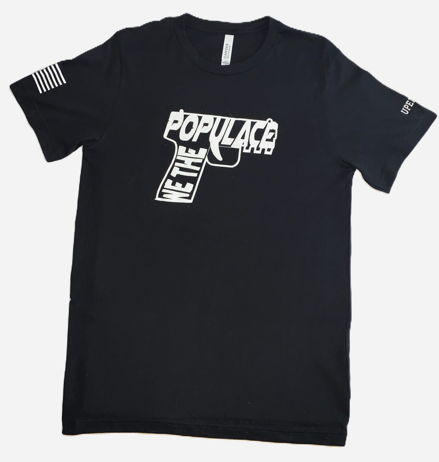Upended T-Shirt Unisex Short Sleeve We The Populace (Bold)