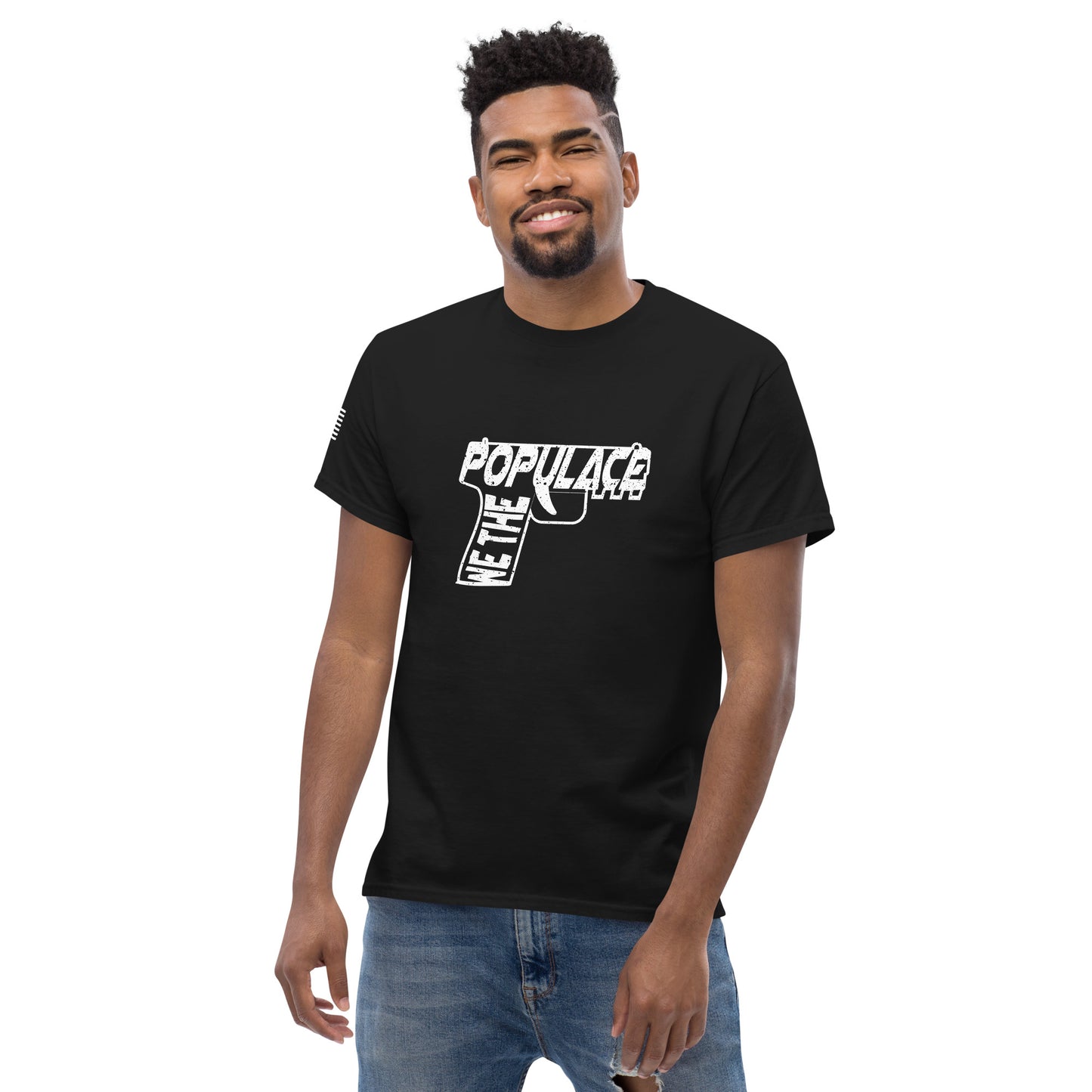 Upended Men's classic tee Populace