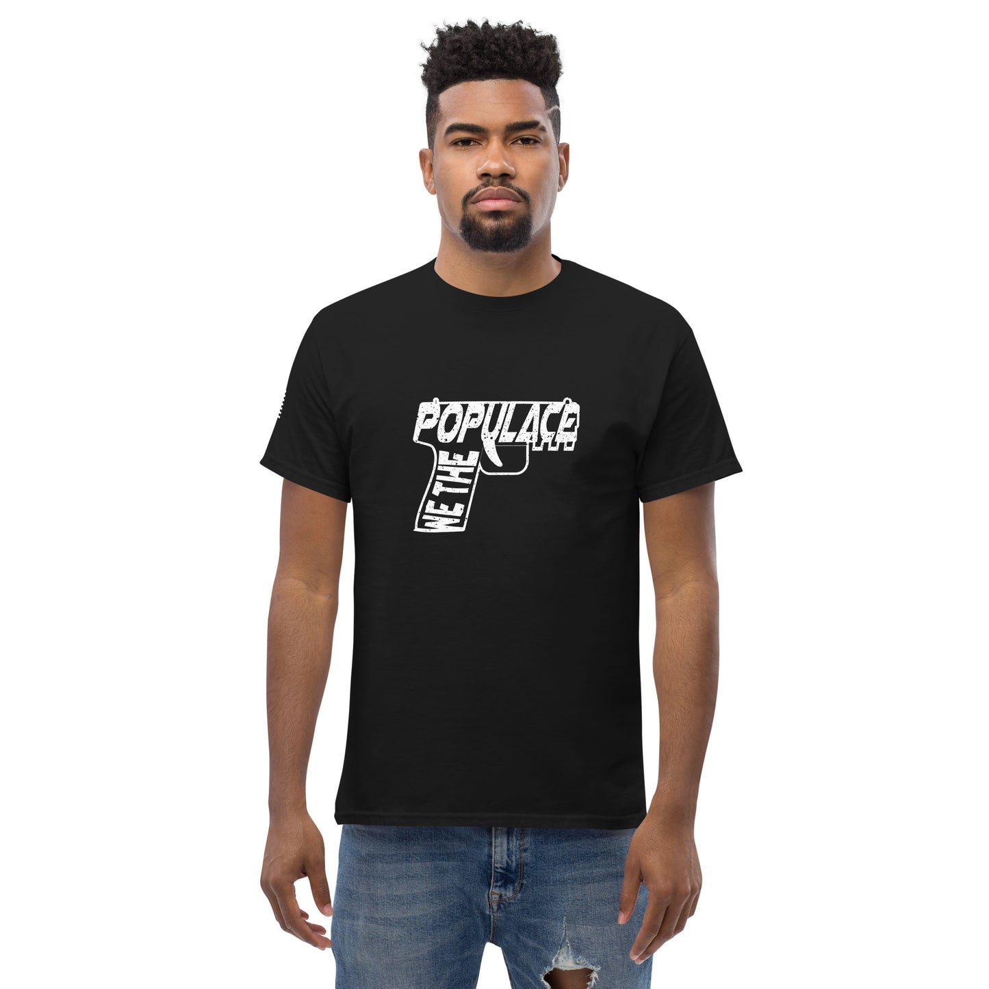 Upended Men's classic tee Populace