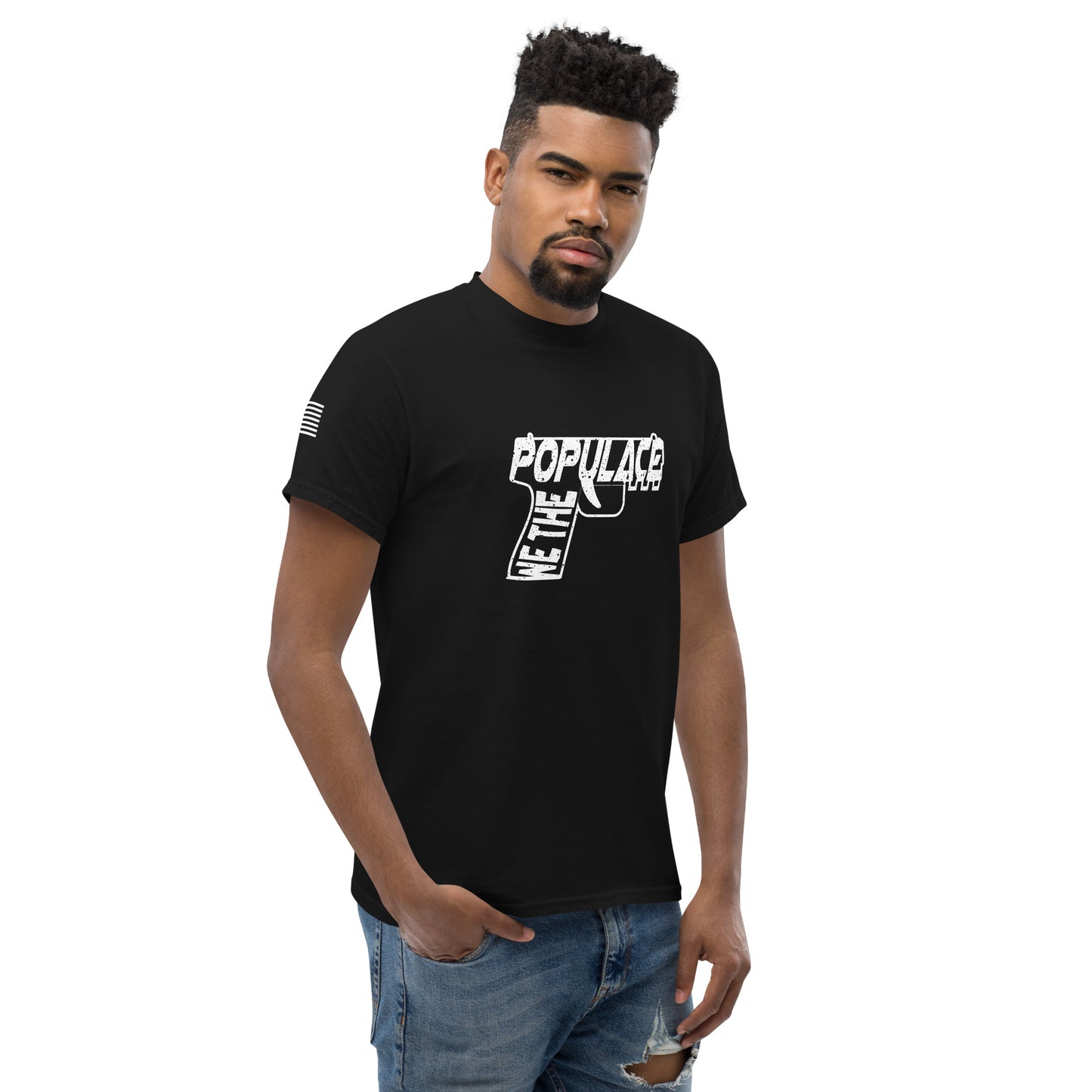 Upended Men's classic tee Populace