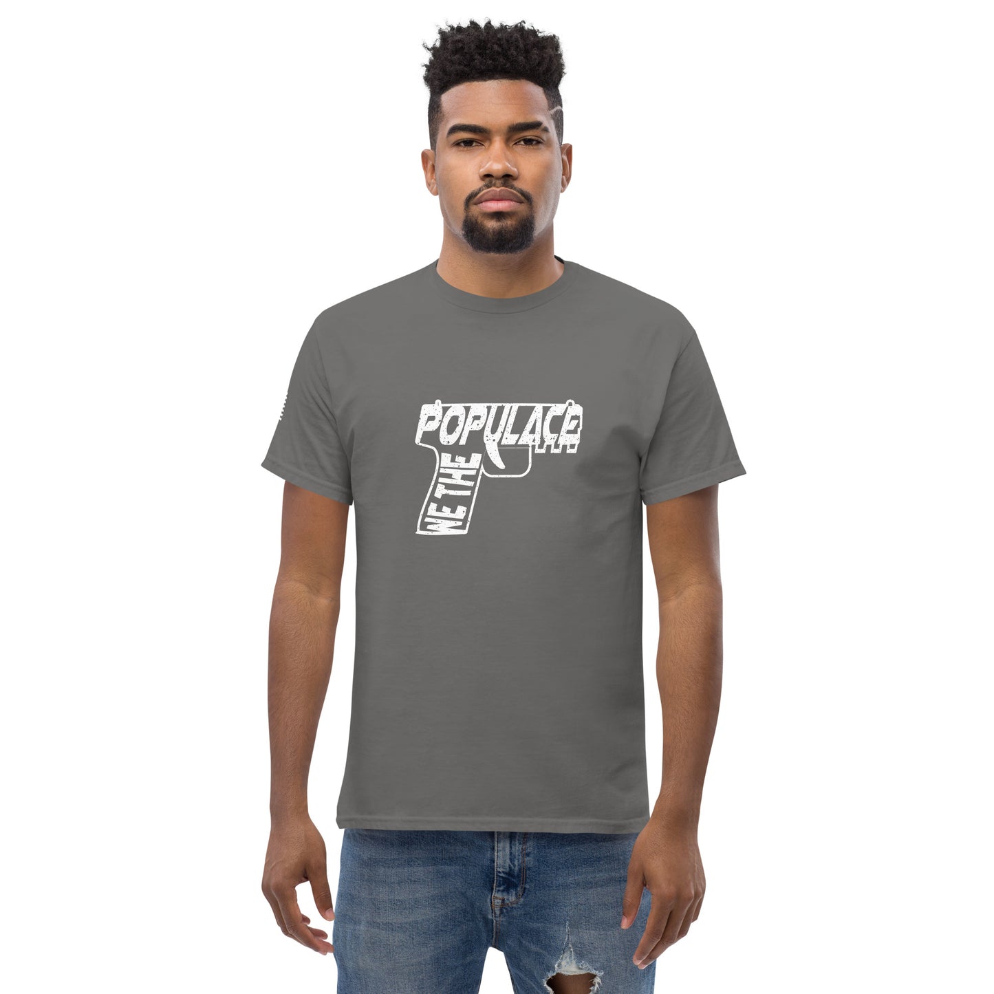 Upended Men's classic tee Populace