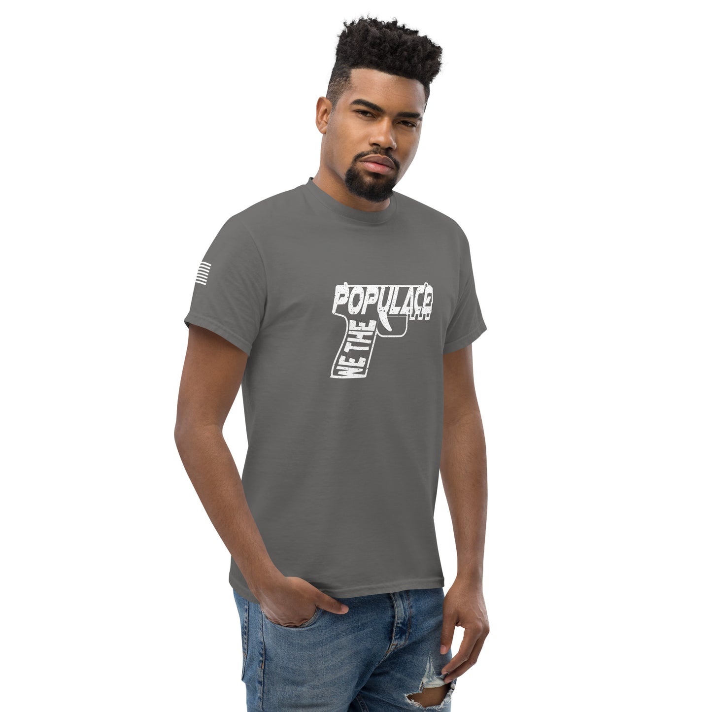 Upended Men's classic tee Populace