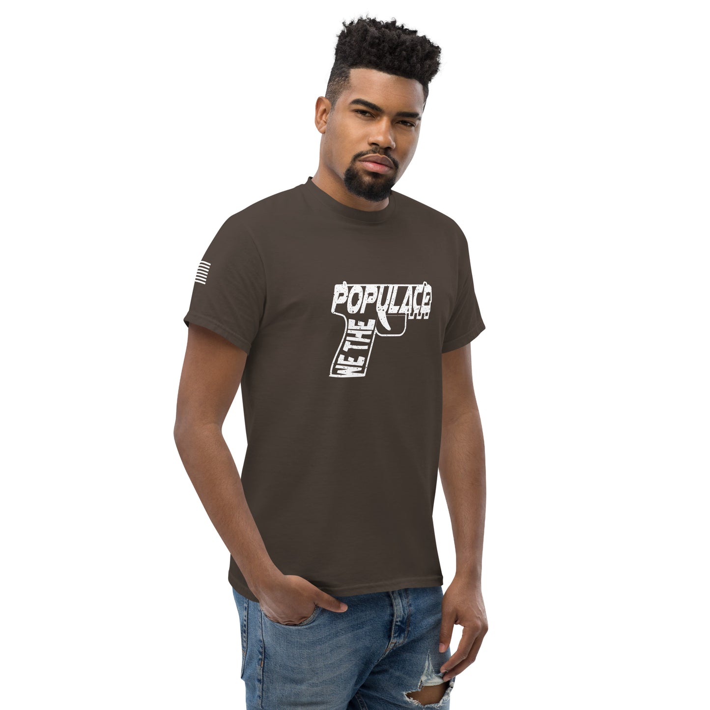 Upended Men's classic tee Populace