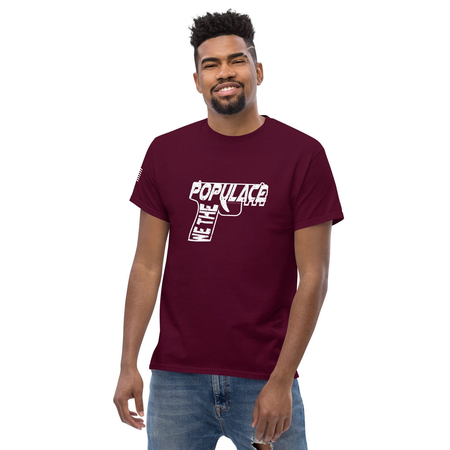 Upended Men's classic tee Populace