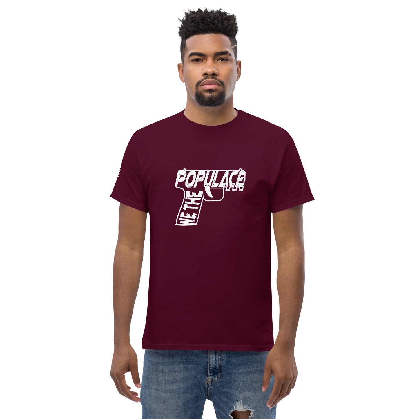 Upended Men's classic tee Populace