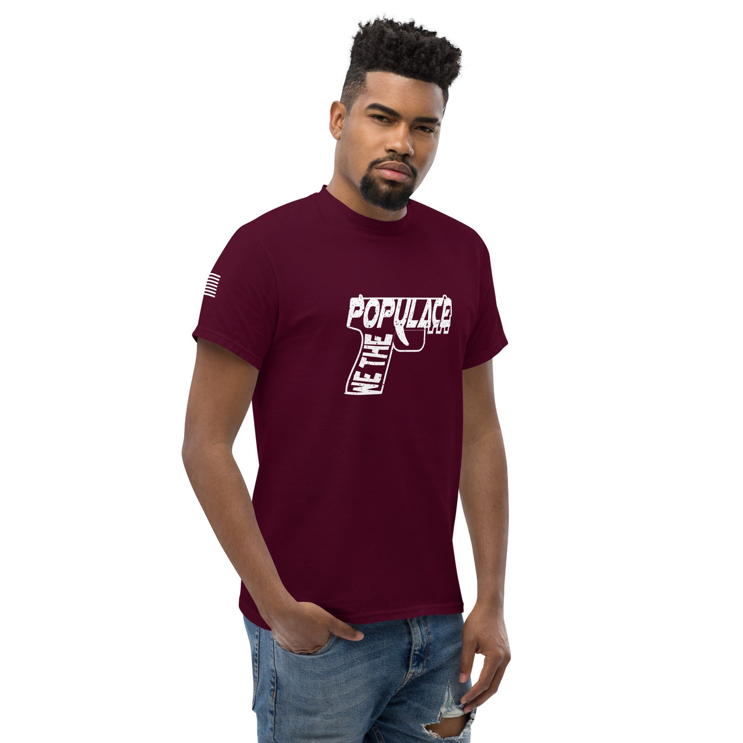 Upended Men's classic tee Populace