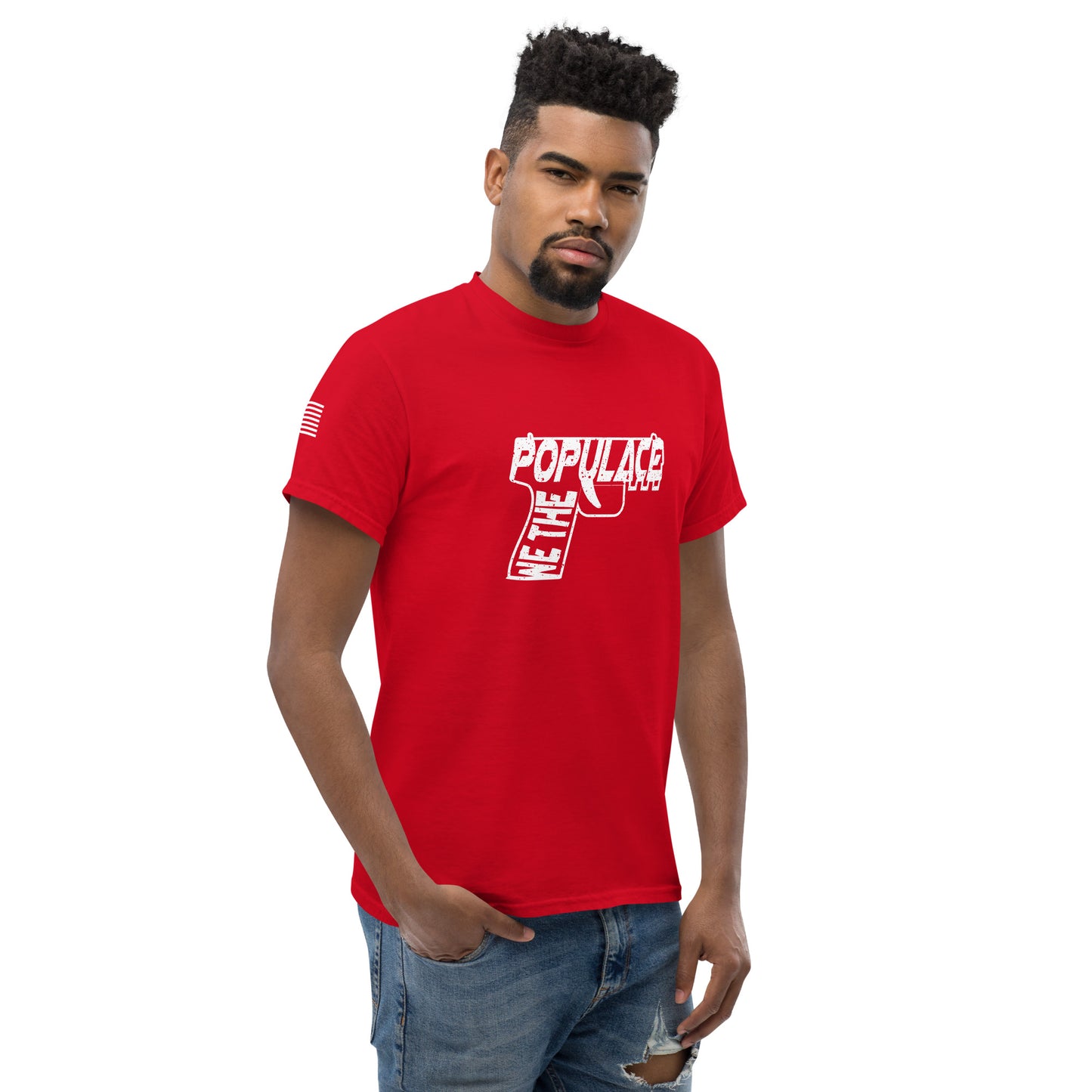 Upended Men's classic tee Populace