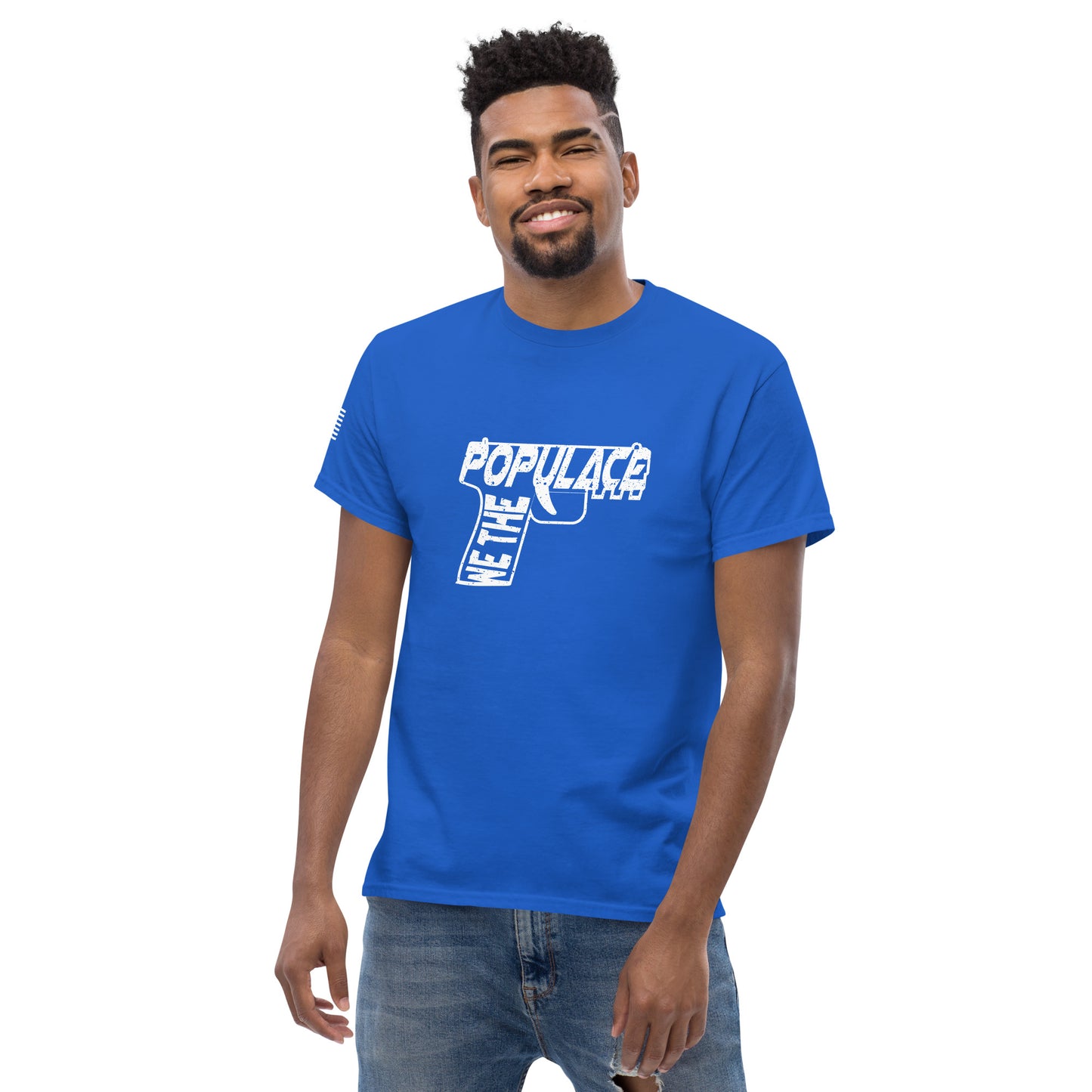 Upended Men's classic tee Populace