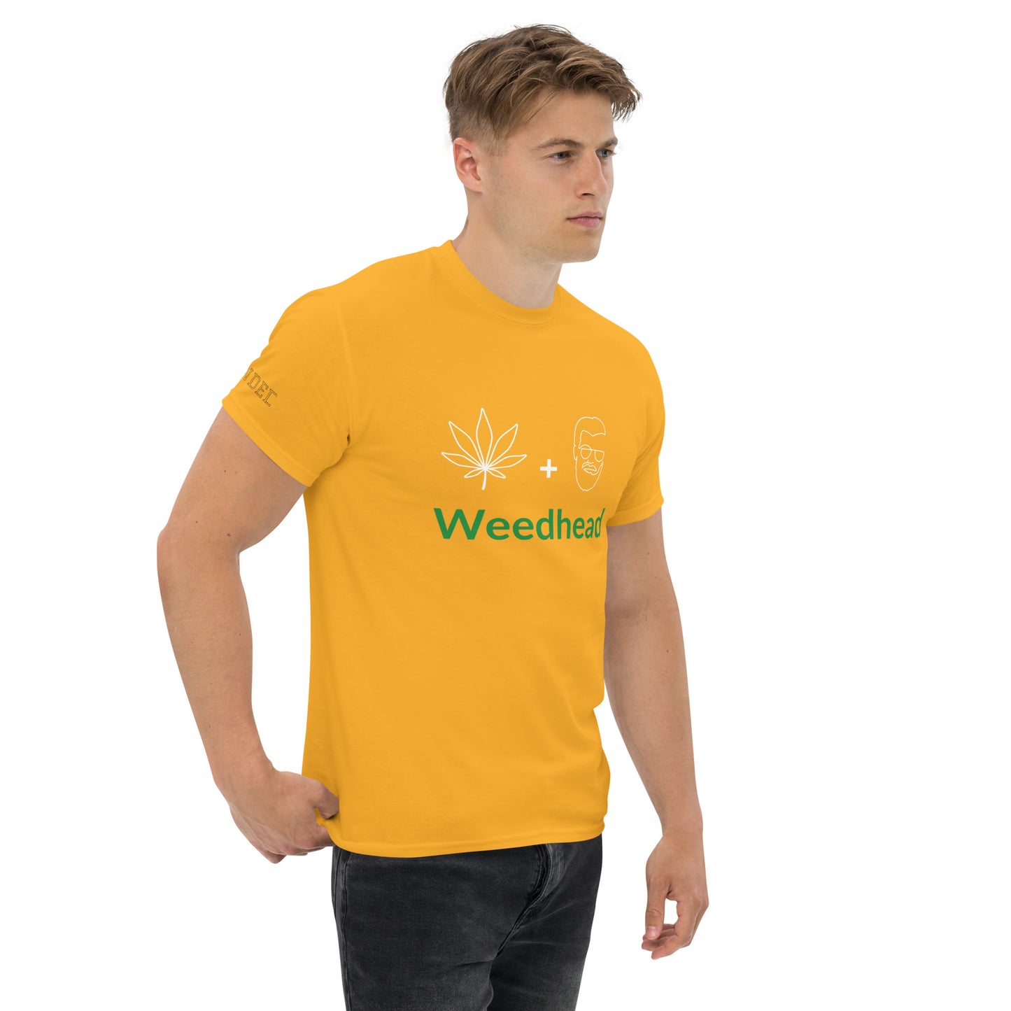 UPENDED MEN'S CLASSIC T-SHIRT WEED HEAD