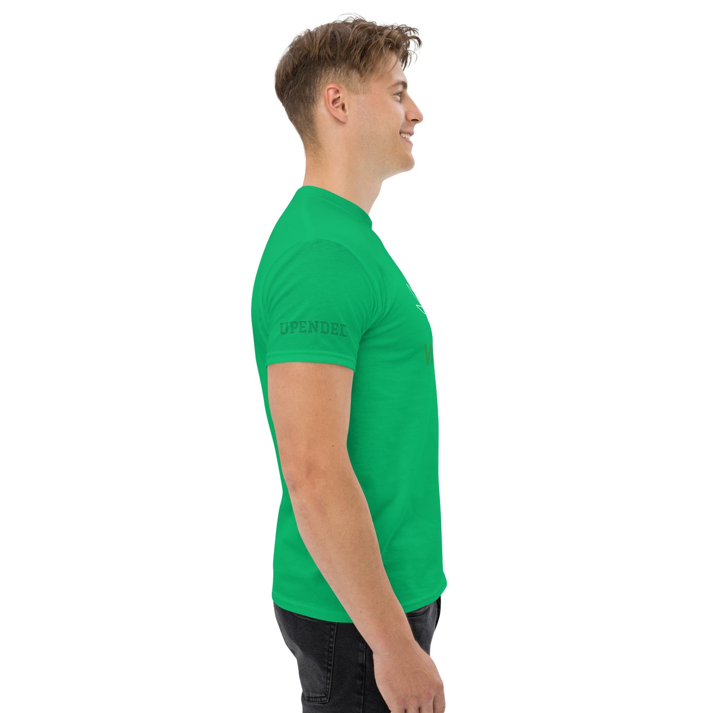UPENDED MEN'S CLASSIC T-SHIRT WEED HEAD