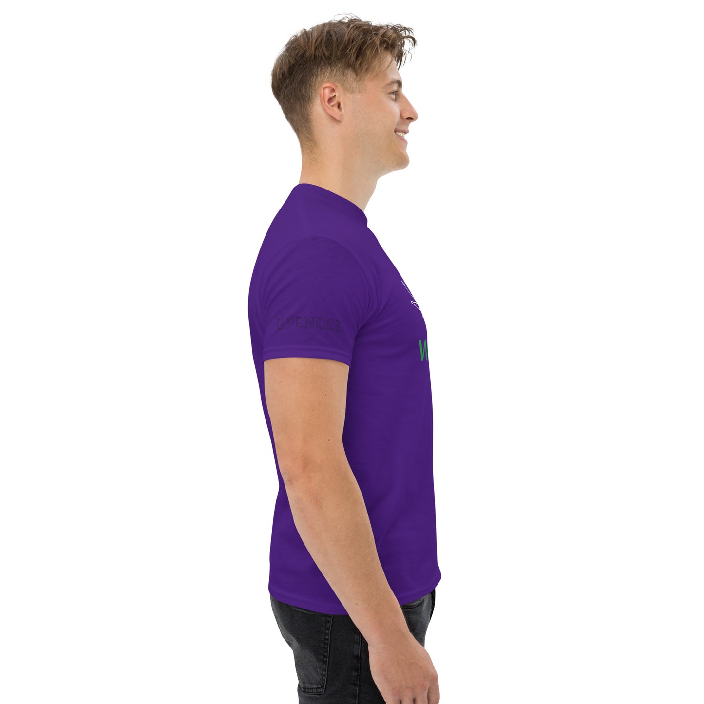 UPENDED MEN'S CLASSIC T-SHIRT WEED HEAD