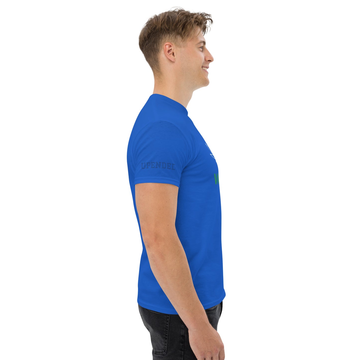 UPENDED MEN'S CLASSIC T-SHIRT WEED HEAD