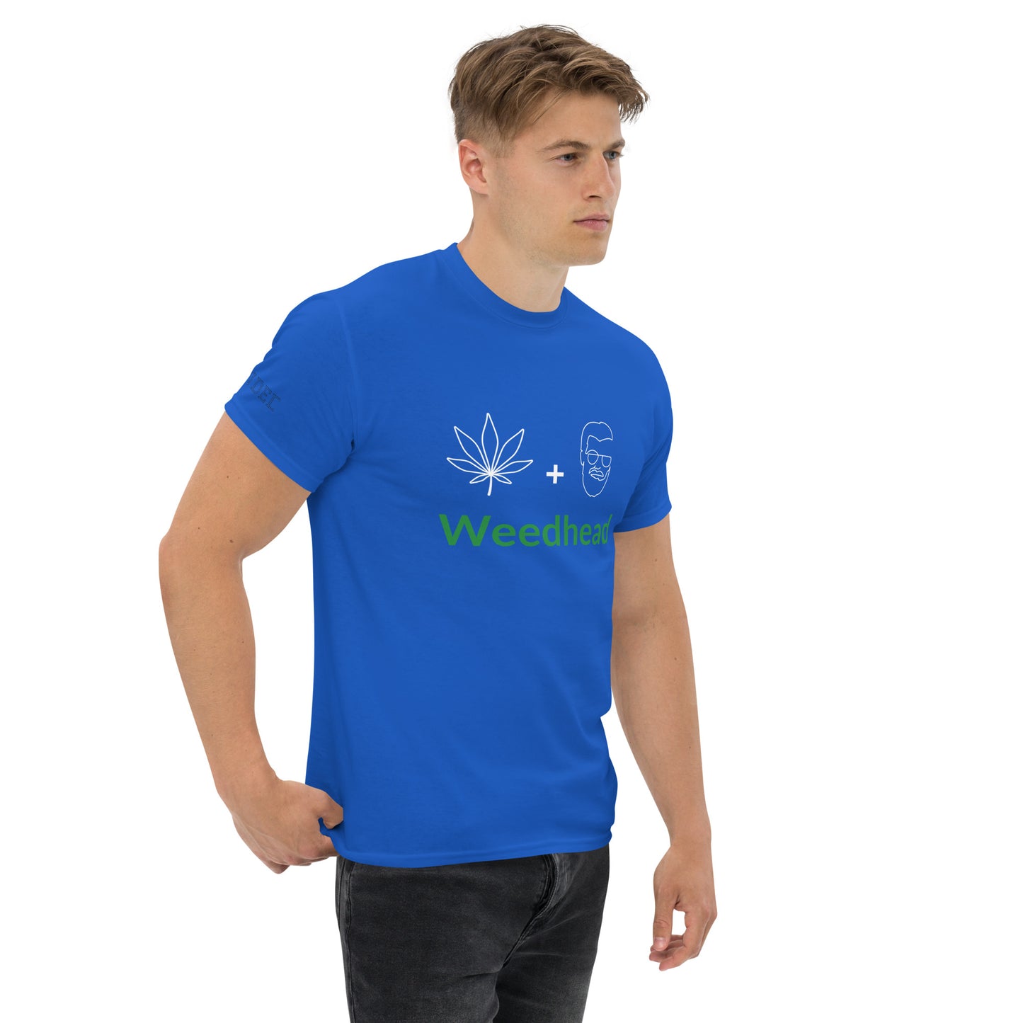 UPENDED MEN'S CLASSIC T-SHIRT WEED HEAD