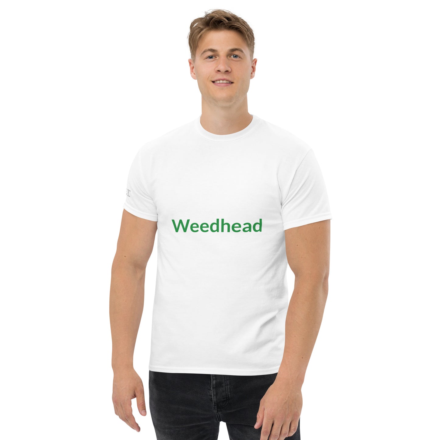 UPENDED MEN'S CLASSIC T-SHIRT WEED HEAD