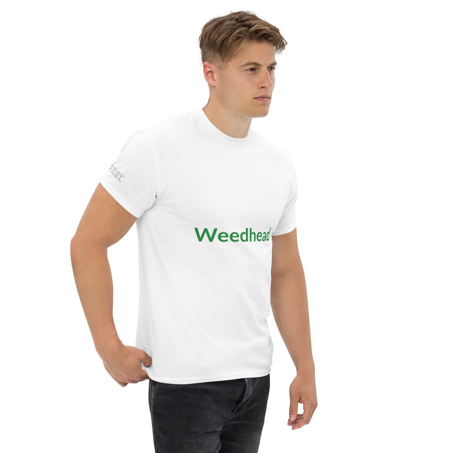 UPENDED MEN'S CLASSIC T-SHIRT WEED HEAD