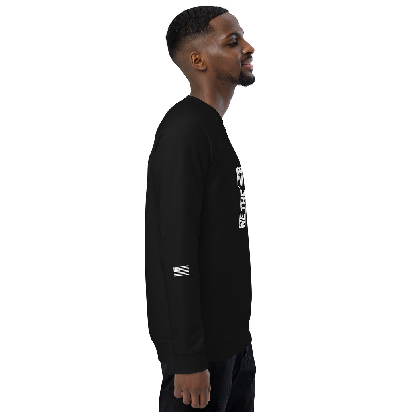 Upended Unisex organic raglan sweatshirt Populace