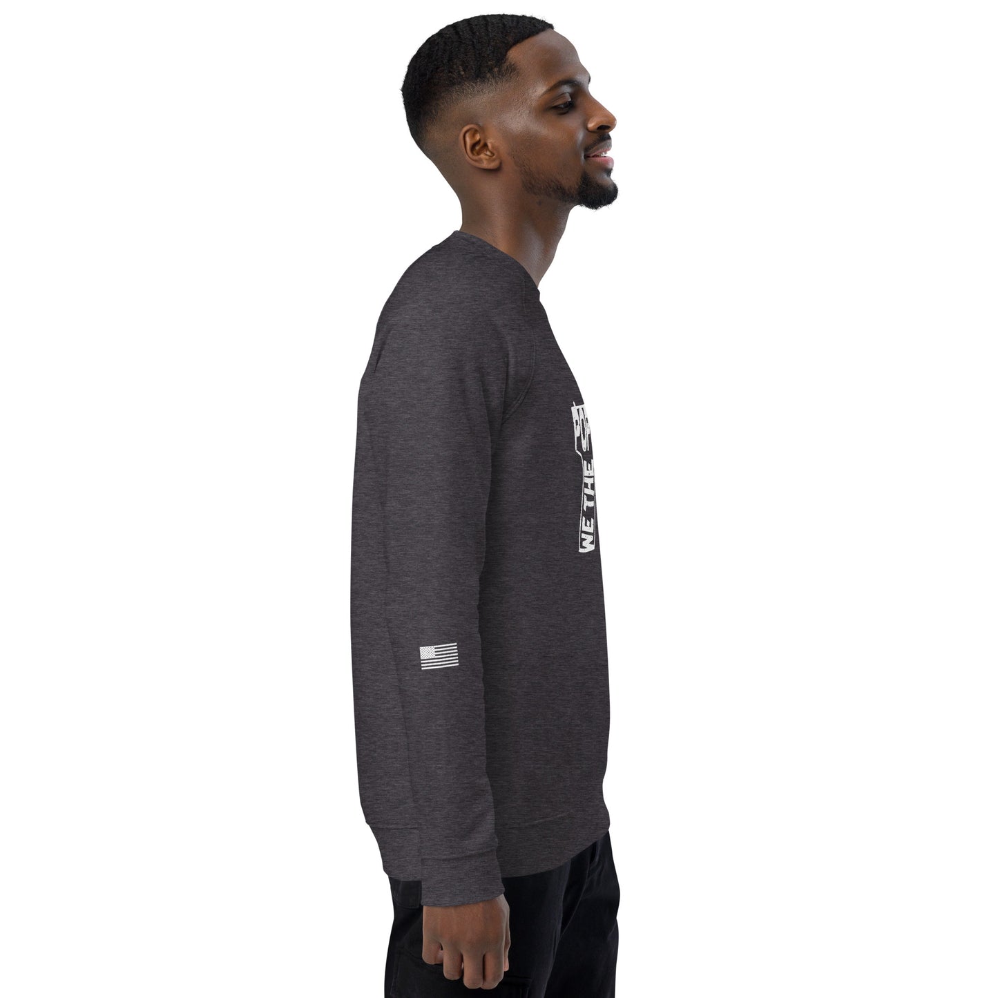 Upended Unisex organic raglan sweatshirt Populace