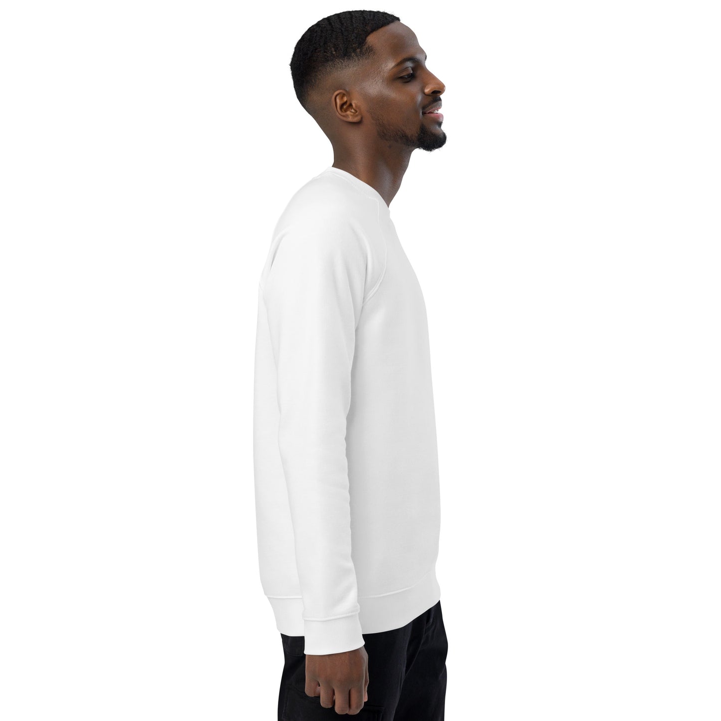 Upended Unisex organic raglan sweatshirt Populace
