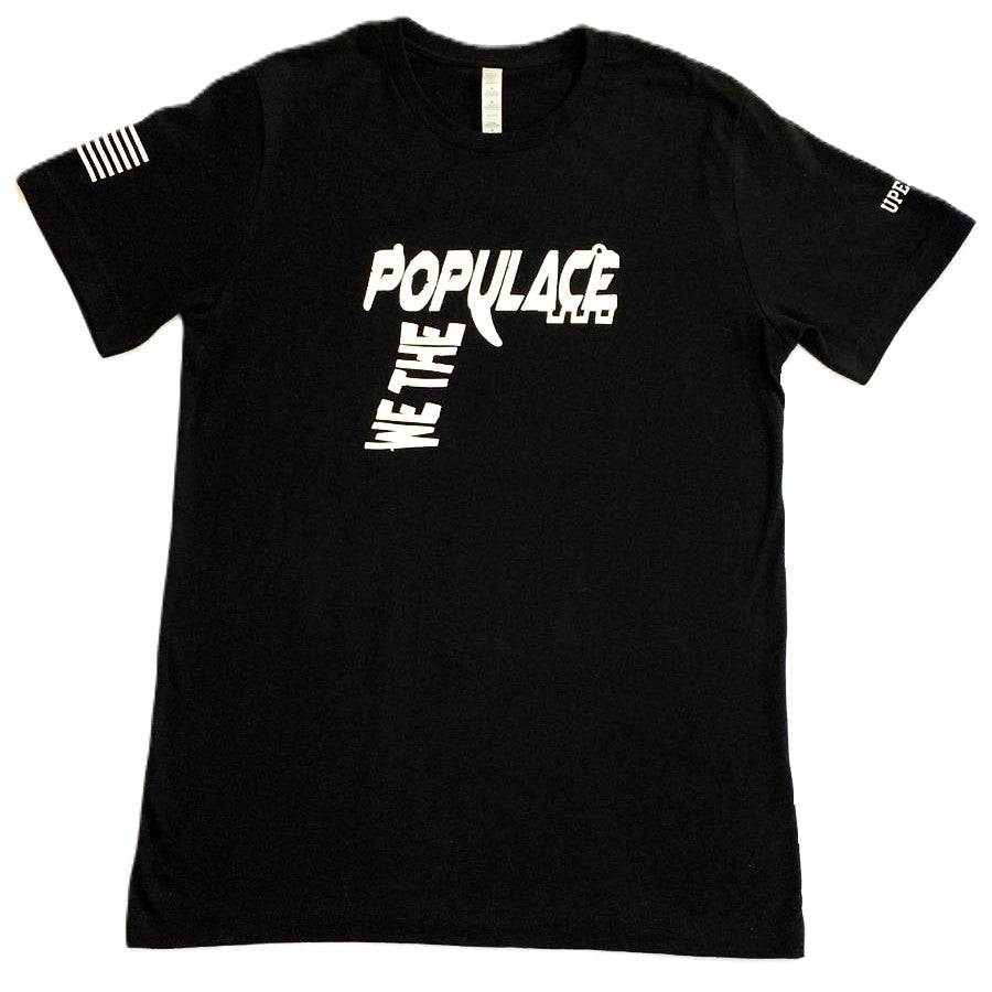 Upended T-Shirt Unisex Short Sleeve We The Populace (Classic)