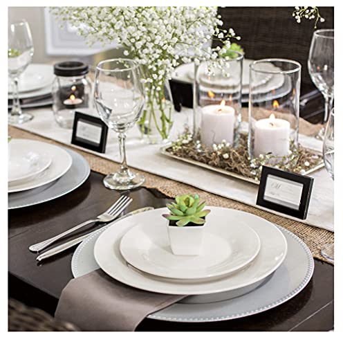 The Modern Silver Plate Charger
