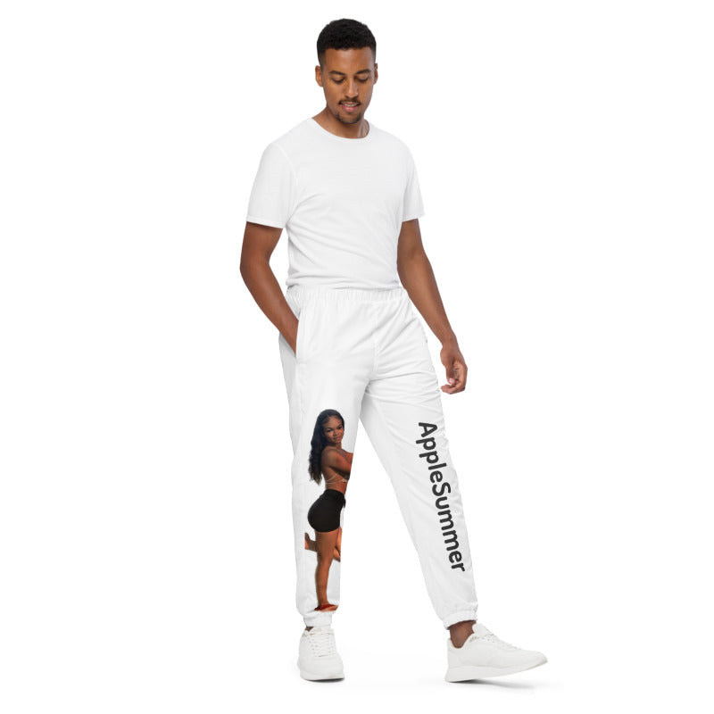 UPENDED UNISEX TRACK PANTS. APPLESUMMER ACTIVEWEAR